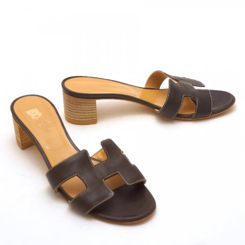 HERMES OASIS MULES SIZE:37,5